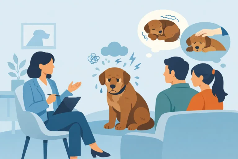 Ayuda profesional para perros con ansiedad