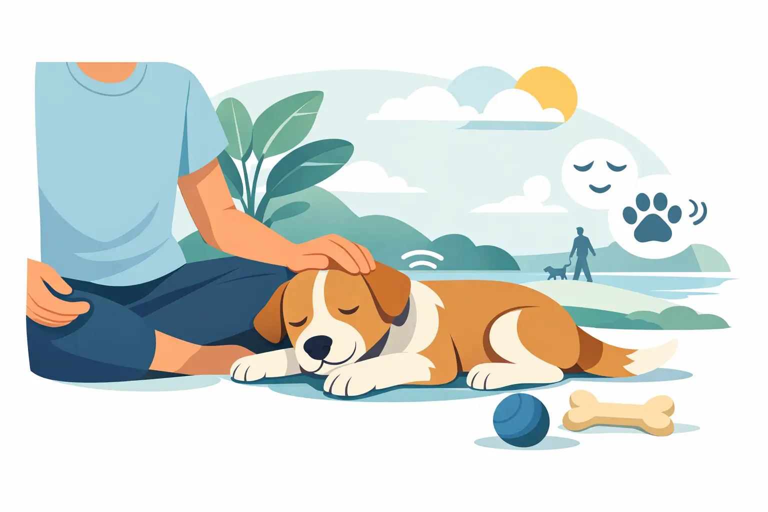 Cómo bajar el estrés en perros de verdad