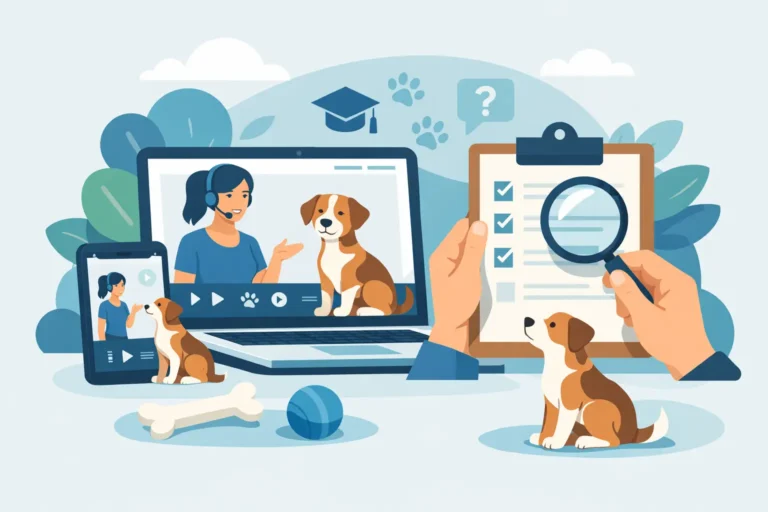 Curso de educación canina online: qué mirar