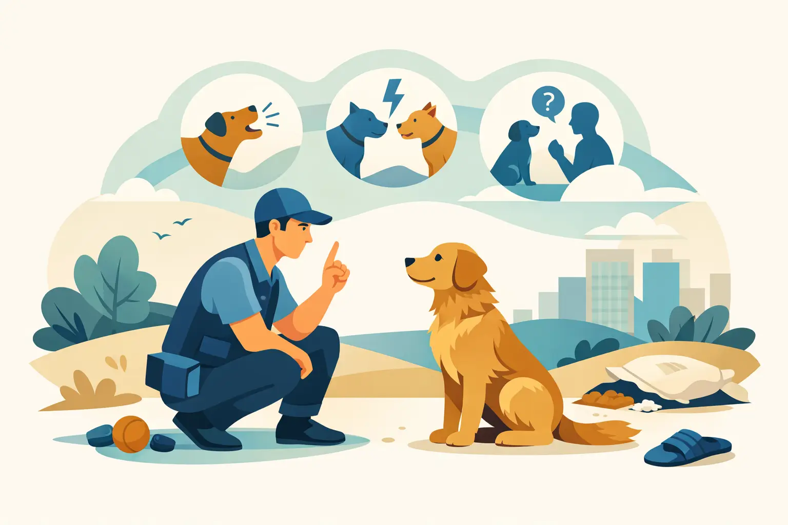 Cuándo acudir a un educador canino