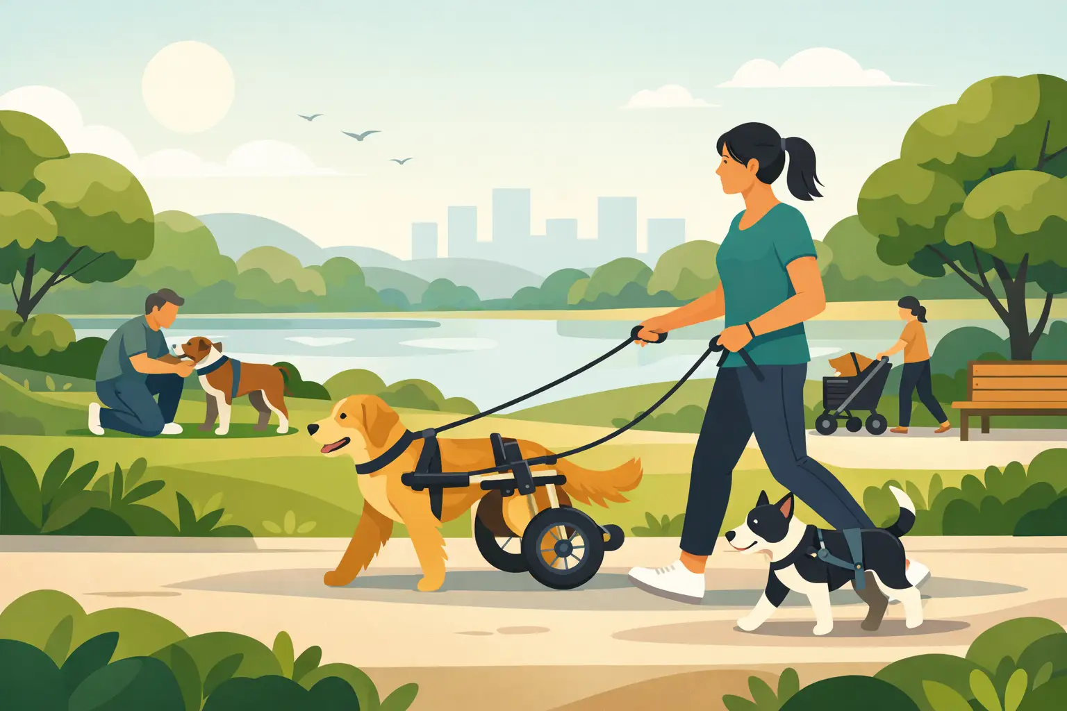 Paseos adaptados para perros y su bienestar